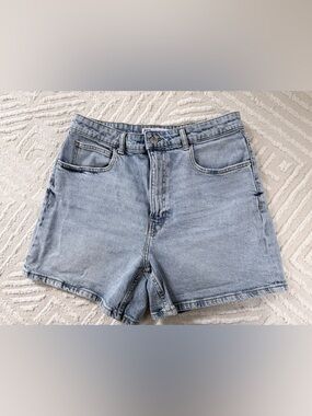 Zara Womens Light Blue Denim Shorts